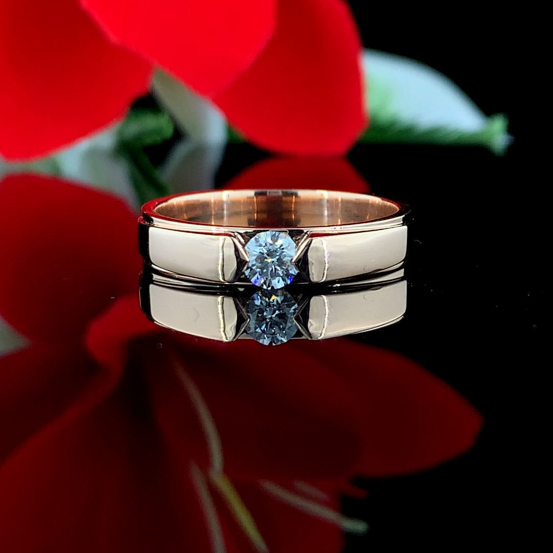 Lab Grown Diamond Solitaire Ring